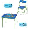 image:imageSega Sonic The Hedgehog Kids Table and Chair Set 3Piece Square Table with 2 Folding Chairs for Playroom amp ActivitiesNinja Turtles