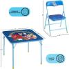 image:imageSega Sonic The Hedgehog Kids Table and Chair Set 3Piece Square Table with 2 Folding Chairs for Playroom amp ActivitiesSonic the Hedgehog