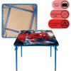 image:imageSega Sonic The Hedgehog Kids Table and Chair Set 3Piece Square Table with 2 Folding Chairs for Playroom amp ActivitiesSpiderman