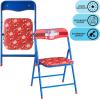 image:imageSega Sonic The Hedgehog Kids Table and Chair Set 3Piece Square Table with 2 Folding Chairs for Playroom amp ActivitiesSpidey and His Amazing Friends