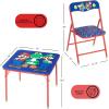 image:imageSega Sonic The Hedgehog Kids Table and Chair Set 3Piece Square Table with 2 Folding Chairs for Playroom amp ActivitiesSuper Mario