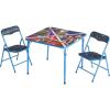 image:imageSega Sonic The Hedgehog Kids Table and Chair Set 3Piece Square Table with 2 Folding Chairs for Playroom amp ActivitiesAvengers