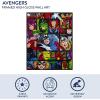 image:imageMarvel Avengers 16x20 High Gloss Framed Wall ArtSuperhero Comic Collage Canvas PrintCaptain America Hulk Iron Man Thor amp More Framed Ready to Hang Poster for Boys Bedroom Playroom or Game Room Dcor