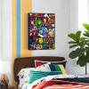 image:imageMarvel Avengers 16x20 High Gloss Framed Wall ArtSuperhero Comic Collage Canvas PrintCaptain America Hulk Iron Man Thor amp More Framed Ready to Hang Poster for Boys Bedroom Playroom or Game Room Dcor