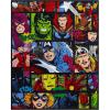 image:imageMarvel Avengers 16x20 High Gloss Framed Wall ArtSuperhero Comic Collage Canvas PrintCaptain America Hulk Iron Man Thor amp More Framed Ready to Hang Poster for Boys Bedroom Playroom or Game Room Dcor