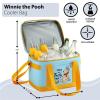 image:imageDisney Stitch Kids Insulated Cooler Bag Soft Cooler Tote with Adjustable Shoulder Strap LeakResistant Lunch amp Picnic Bag WaterResistant 24Can Cooler for Beach Travel amp Outdoor UseWinnie The Pooh