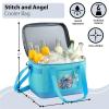 image:imageDisney Stitch Kids Insulated Cooler Bag Soft Cooler Tote with Adjustable Shoulder Strap LeakResistant Lunch amp Picnic Bag WaterResistant 24Can Cooler for Beach Travel amp Outdoor UseStitch