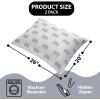 image:imageMinions Decorative Bed Pillows Set of 2 Knit Cover Pillows with Iconic Minion Design Soft Polyester Fill 20 x 26Batman
