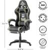 image:imageStar Wars Adjustable Swivel Computer Gaming Chair with Footrest Lumbar Support and Headrest