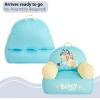 image:imageStrawberry Shortcake Kids Sofa Bean Bag Armchair Soft Plush Lounge Chair for Bedroom or PlayroomBluey