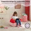 image:imageStrawberry Shortcake Kids Sofa Bean Bag Armchair Soft Plush Lounge Chair for Bedroom or PlayroomStrawberry Shortcake