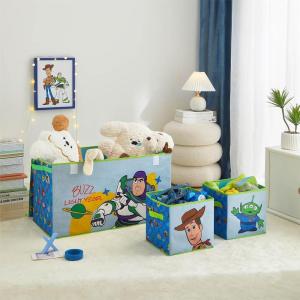 image:imageDisney Toy Story 3 Piece Room Solution Storage Set with Collapsible Storage Trunk and 2 Storage Cubes