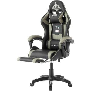 image:imageStar Wars Adjustable Swivel Computer Gaming Chair with Footrest Lumbar Support and Headrest