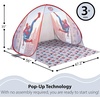 image:imageDisney Frozen Canopy Pop Up Tent for Kids Outdoor Portable Play Tent with UV Sun Shade Easy Setup Beach amp Backyard Shelter Includes Carry Bag Lightweight Kids Outdoor Playhouse amp Shade CanopySpiderman
