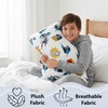 image:imageGabbys Dollhouse Reversible Print Smooshie PillowSuper Soft Decorative Bed Pillow 20x26 for Bedroom Dorm amp TravelBatman
