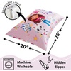 image:imageGabbys Dollhouse Reversible Print Smooshie PillowSuper Soft Decorative Bed Pillow 20x26 for Bedroom Dorm amp TravelGabbys Dollhouse