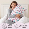 image:imageGabbys Dollhouse Reversible Print Smooshie PillowSuper Soft Decorative Bed Pillow 20x26 for Bedroom Dorm amp TravelGabbys Dollhouse
