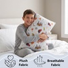 image:imageGabbys Dollhouse Reversible Print Smooshie PillowSuper Soft Decorative Bed Pillow 20x26 for Bedroom Dorm amp TravelHogwarts