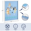 image:imageIdea Nuova Bluey Tufted Wall Art 20x16 Framed Kids Room Decor Featuring Bluey Family CharactersTextured Hooray Design for Nursery Playroom amp Bedroom Decoration
