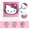 image:imageSanrio Hello Kitty Dual Layer Wall Art Set of 28x8 Pink Framed Prints for Girls Bedroom Nursery or PlayroomOfficial Sanrio Kids Room Decor with Bow amp Character Design