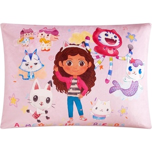 image:imageGabbys Dollhouse Reversible Print Smooshie PillowSuper Soft Decorative Bed Pillow 20x26 for Bedroom Dorm amp TravelGabbys Dollhouse