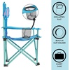 image:imageSanrio Hello Kitty Figural Folding Camp Chair for Kids Portable Outdoor Chair with Carrying Case Lightweight and Durable IndoorOutdoor Seating for Ages 3 Perfect for Camping or BackyardStitch