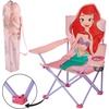 image:imageSanrio Hello Kitty Figural Folding Camp Chair for Kids Portable Outdoor Chair with Carrying Case Lightweight and Durable IndoorOutdoor Seating for Ages 3 Perfect for Camping or BackyardLittle Mermaid
