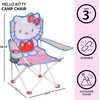 image:imageSanrio Hello Kitty Figural Folding Camp Chair for Kids Portable Outdoor Chair with Carrying Case Lightweight and Durable IndoorOutdoor Seating for Ages 3 Perfect for Camping or BackyardHello Kitty