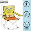 image:imageSanrio Hello Kitty Figural Folding Camp Chair for Kids Portable Outdoor Chair with Carrying Case Lightweight and Durable IndoorOutdoor Seating for Ages 3 Perfect for Camping or BackyardSpongebob