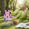 image:imageSanrio Hello Kitty Figural Folding Camp Chair for Kids Portable Outdoor Chair with Carrying Case Lightweight and Durable IndoorOutdoor Seating for Ages 3 Perfect for Camping or BackyardMinnie Mouse