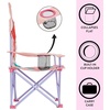 image:imageSanrio Hello Kitty Figural Folding Camp Chair for Kids Portable Outdoor Chair with Carrying Case Lightweight and Durable IndoorOutdoor Seating for Ages 3 Perfect for Camping or BackyardLittle Mermaid
