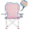 image:imageSanrio Hello Kitty Figural Folding Camp Chair for Kids Portable Outdoor Chair with Carrying Case Lightweight and Durable IndoorOutdoor Seating for Ages 3 Perfect for Camping or BackyardHello Kitty