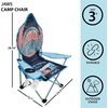 image:imageSanrio Hello Kitty Figural Folding Camp Chair for Kids Portable Outdoor Chair with Carrying Case Lightweight and Durable IndoorOutdoor Seating for Ages 3 Perfect for Camping or BackyardJaws