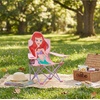 image:imageSanrio Hello Kitty Figural Folding Camp Chair for Kids Portable Outdoor Chair with Carrying Case Lightweight and Durable IndoorOutdoor Seating for Ages 3 Perfect for Camping or BackyardLittle Mermaid