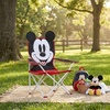 image:imageSanrio Hello Kitty Figural Folding Camp Chair for Kids Portable Outdoor Chair with Carrying Case Lightweight and Durable IndoorOutdoor Seating for Ages 3 Perfect for Camping or BackyardMickey Mouse