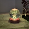 image:imageAngel from Lilo and Stitch Globe Light Crystal Orb Lamp with Color Changing LED Glow USB Powered Night Light with Wooden Base Decorative Ambient Accent Light for Bedroom Desk Kids Room GiftAngel