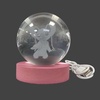 image:imageAngel from Lilo and Stitch Globe Light Crystal Orb Lamp with Color Changing LED Glow USB Powered Night Light with Wooden Base Decorative Ambient Accent Light for Bedroom Desk Kids Room GiftAngel