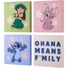image:imageDisney Lilo amp Stitch and Angel Canvas Wall Art  4Piece Set for Kids Room Dcor Each Print 12x12 Colorful and Fun Artwork for Bedroom Nursery or PlayroomStitch