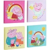 image:imageDisney Lilo amp Stitch and Angel Canvas Wall Art  4Piece Set for Kids Room Dcor Each Print 12x12 Colorful and Fun Artwork for Bedroom Nursery or PlayroomPeppa Pig