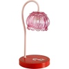 image:imageStrawberry Shortcake Candle Warmer LED Table Lamp 12 Pink Glass Flower Shade Dimmable Bedside Desk Lamp with Adjustable Brightness ControlsStrawberry Shortcake