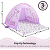 image:imageDisney Moana Pop Up Tent for Kids Outdoor Portable Play Tent with UV Sun Shade Easy Setup Beach amp Backyard Shelter Includes Carry Bag Lightweight Kids Outdoor Playhouse amp Shade CanopyHello Kitty