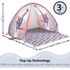 image:imageDisney Moana Pop Up Tent for Kids Outdoor Portable Play Tent with UV Sun Shade Easy Setup Beach amp Backyard Shelter Includes Carry Bag Lightweight Kids Outdoor Playhouse amp Shade CanopySpiderman