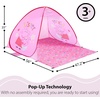 image:imageDisney Moana Pop Up Tent for Kids Outdoor Portable Play Tent with UV Sun Shade Easy Setup Beach amp Backyard Shelter Includes Carry Bag Lightweight Kids Outdoor Playhouse amp Shade CanopyPeppa Pig
