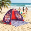 image:imageDisney Moana Pop Up Tent for Kids Outdoor Portable Play Tent with UV Sun Shade Easy Setup Beach amp Backyard Shelter Includes Carry Bag Lightweight Kids Outdoor Playhouse amp Shade CanopySpidey and His Amazing Friends