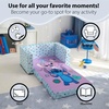 image:imageIdea Nuova Disney Stitch Flip Open Foam Chair Convertible Toddler Couch amp FoldOut Lounger Soft Expandable Sofa for Reading Naps amp Playroom No Assembly RequiredStitch