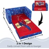 image:imageIdea Nuova Disney Stitch Flip Open Foam Chair Convertible Toddler Couch amp FoldOut Lounger Soft Expandable Sofa for Reading Naps amp Playroom No Assembly RequiredSpiderman
