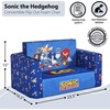 image:imageIdea Nuova Disney Stitch Flip Open Foam Chair Convertible Toddler Couch amp FoldOut Lounger Soft Expandable Sofa for Reading Naps amp Playroom No Assembly RequiredSonic