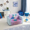 image:imageIdea Nuova Disney Stitch Flip Open Foam Chair Convertible Toddler Couch amp FoldOut Lounger Soft Expandable Sofa for Reading Naps amp Playroom No Assembly RequiredStitch