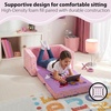 image:imageIdea Nuova Disney Stitch Flip Open Foam Chair Convertible Toddler Couch amp FoldOut Lounger Soft Expandable Sofa for Reading Naps amp Playroom No Assembly RequiredMinnie Mouse