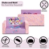 image:imageIdea Nuova Disney Stitch Flip Open Foam Chair Convertible Toddler Couch amp FoldOut Lounger Soft Expandable Sofa for Reading Naps amp Playroom No Assembly RequiredMinnie Mouse